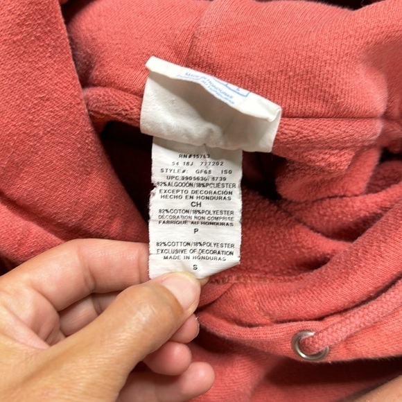 Champion Reverse Weave Pink Hooded Sweatshirt Size Small - Picture 8 of 12